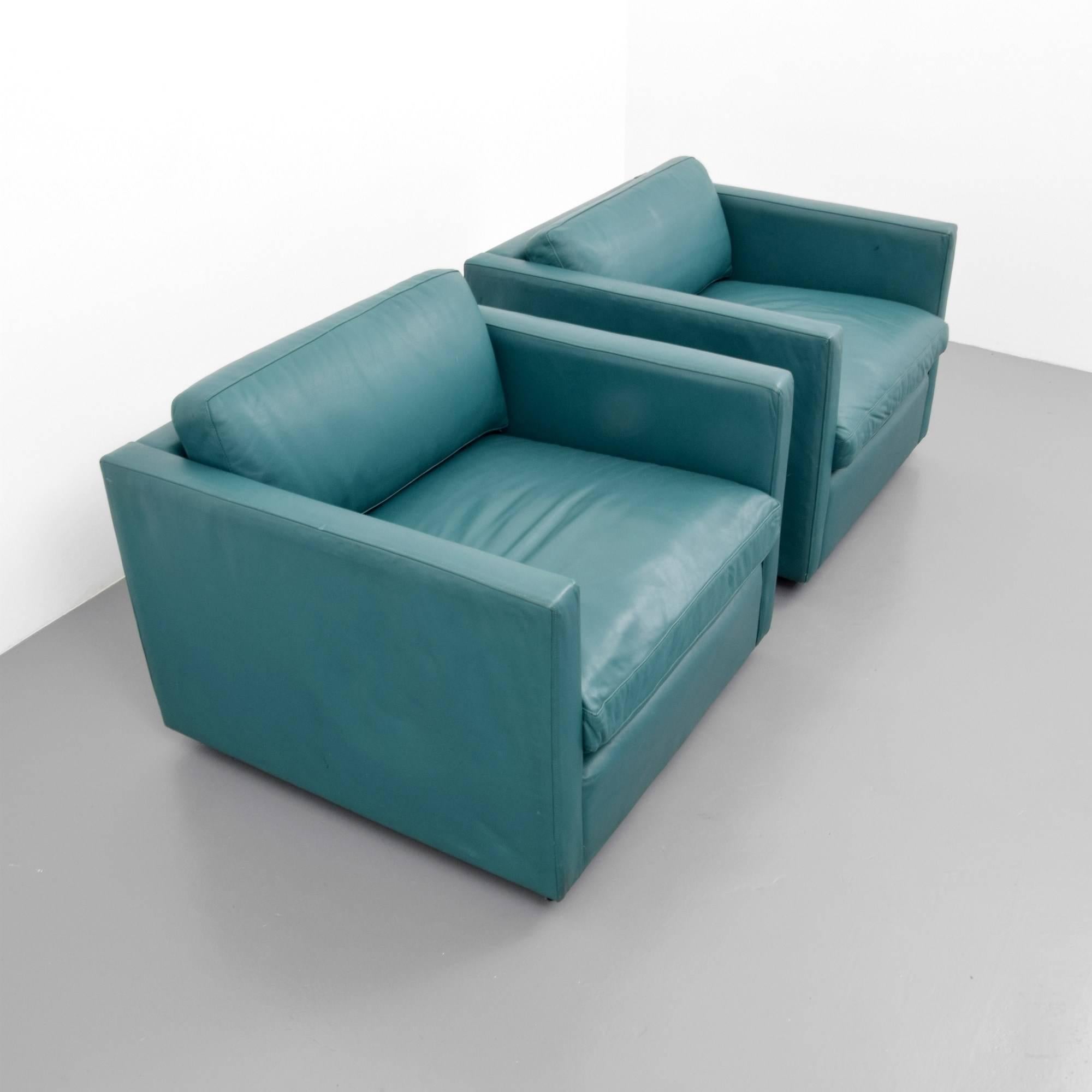 Charles Pfister lounge chairs for Knoll International.
