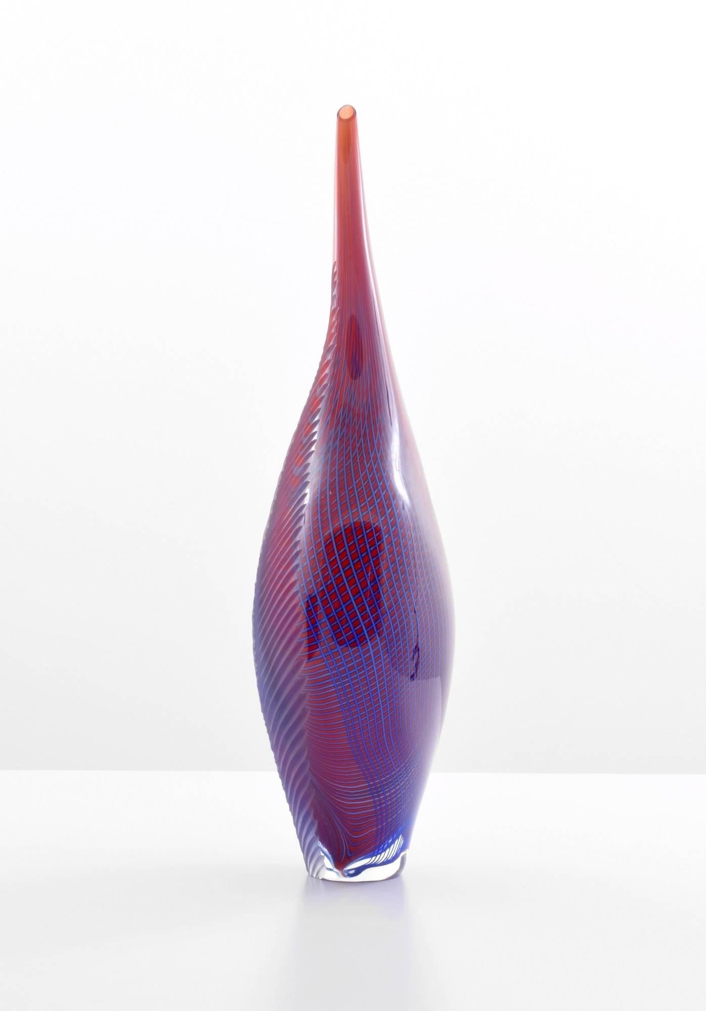 Large vase by Massimiliano Schiavon. Vase is signed.