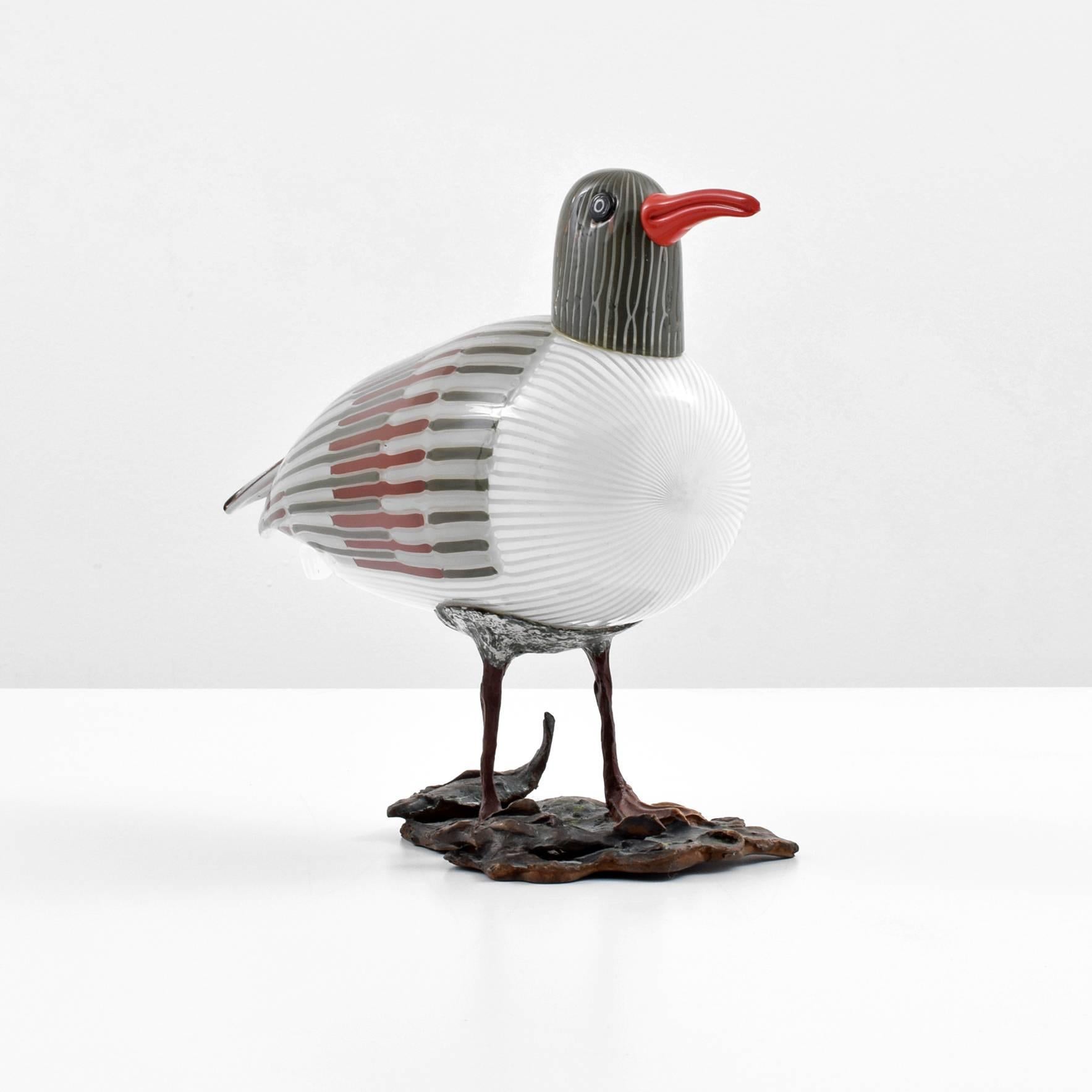 Bird figurine by Toni Zuccheri for Venini & Co., Murano, Italy.

Figurine is marked.