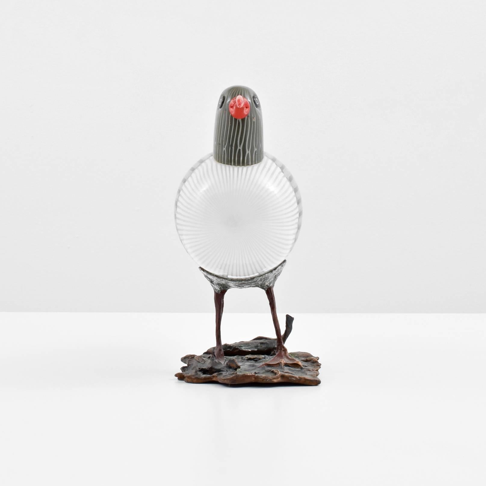 Italian Toni Zuccheri Gabbiano Bird Figurine, Venini & Co