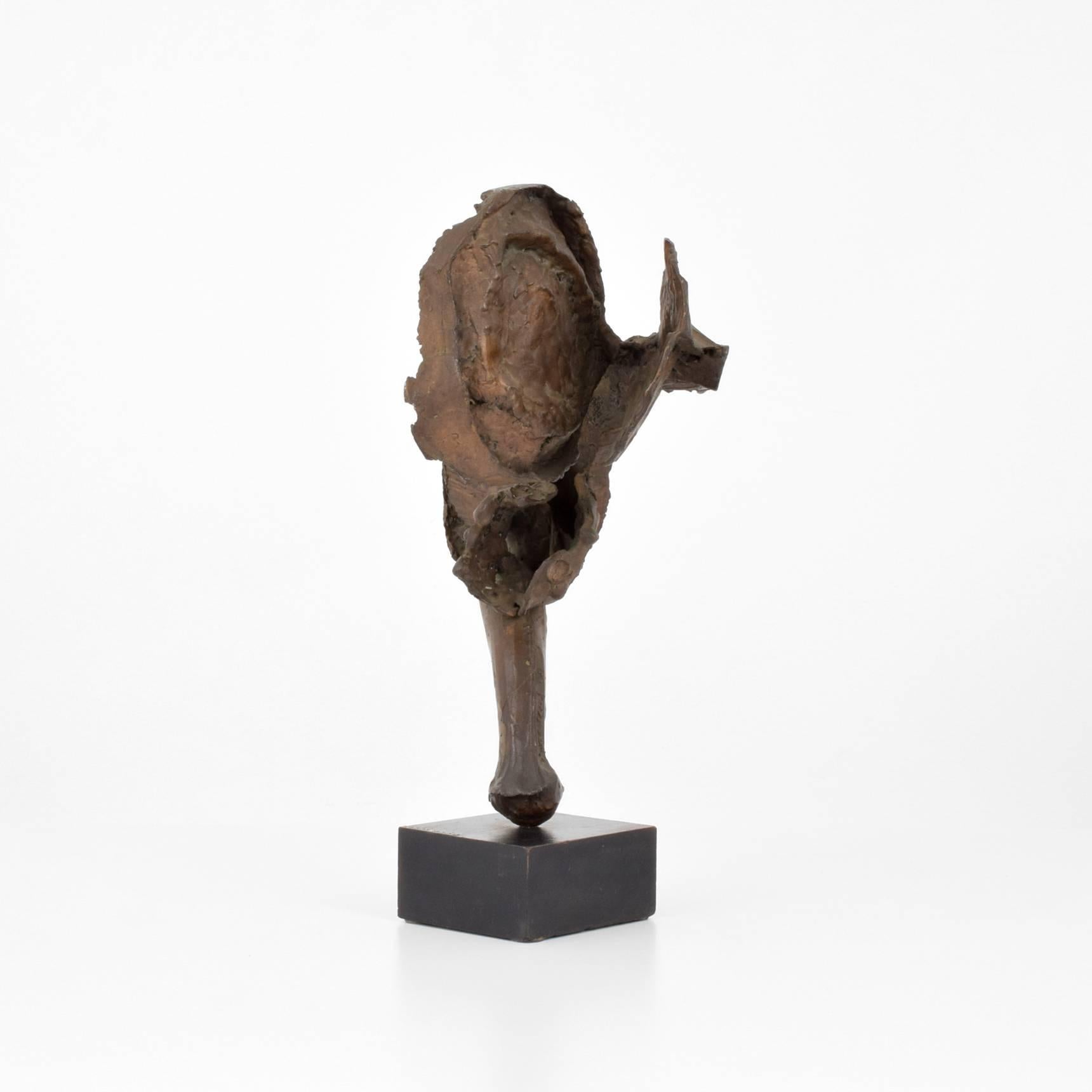 Raimondo Rimondi Abstract Bronze Sculpture In Good Condition For Sale In West Palm Beach, FL