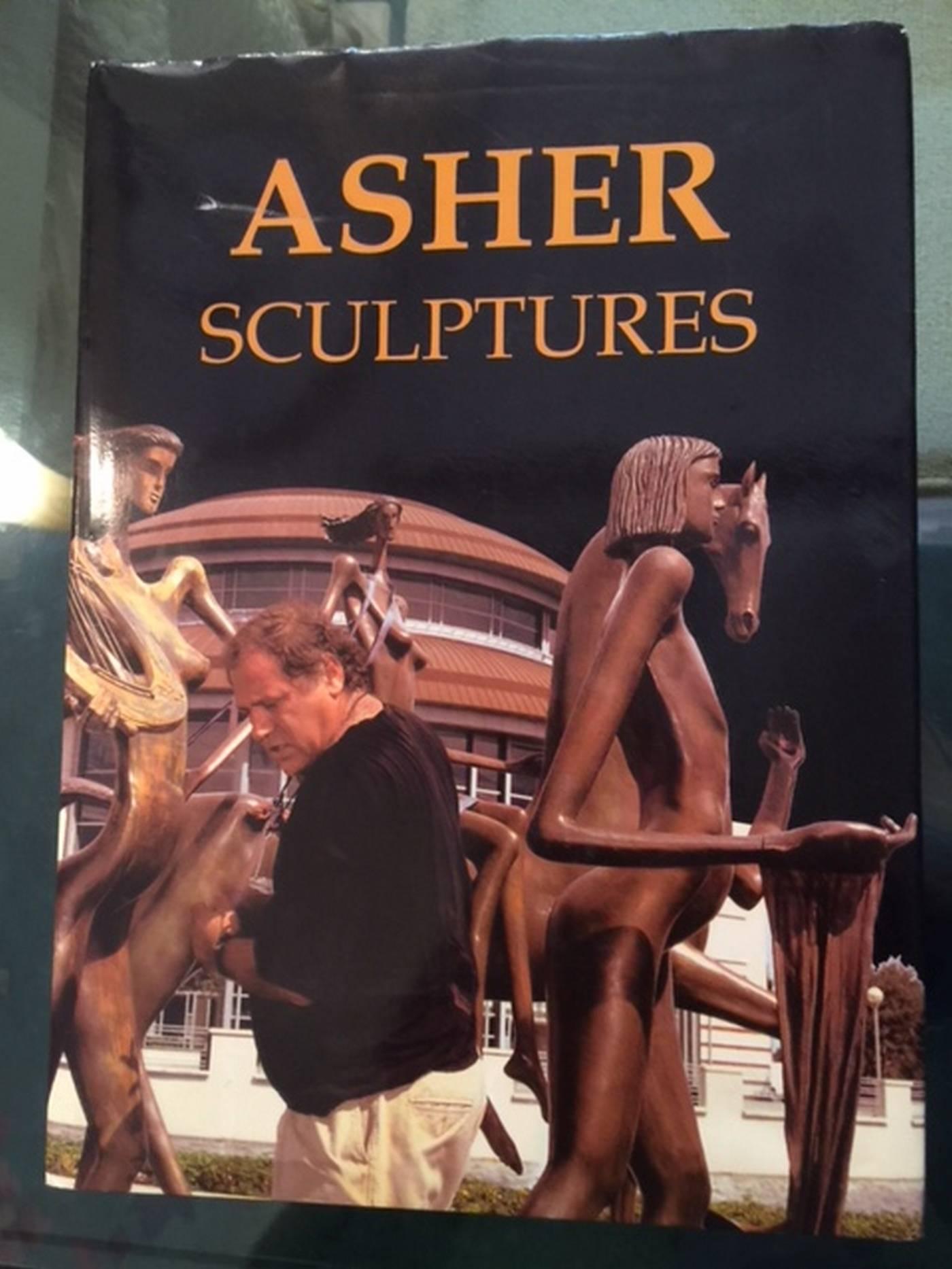Monumental Itzik Asher Bronze Sculpture 3