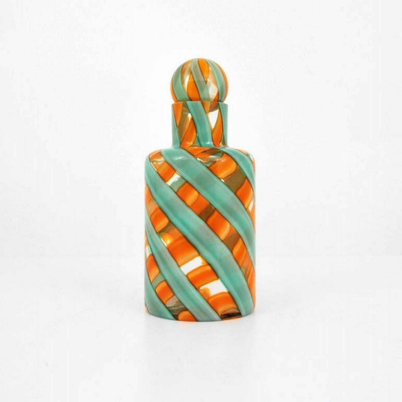 Decanter by Fratelli Toso, Murano, Italy.