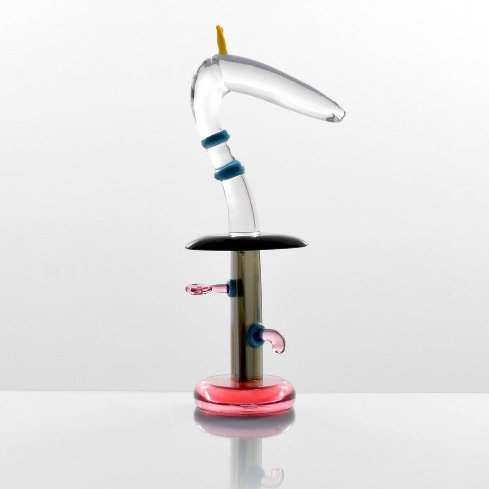 Large Martin Bradley Pelican Sculpture, Murano In Good Condition In West Palm Beach, FL