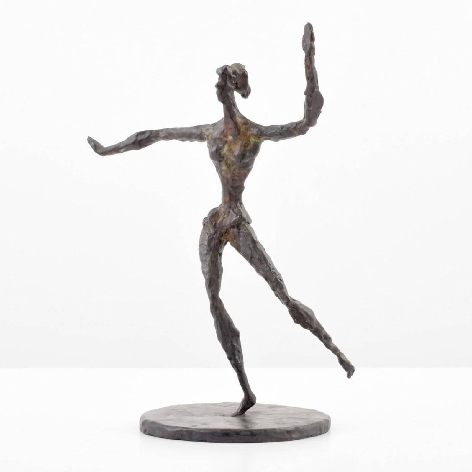Bronze sculpture by Chaim Gross (1904-1991). Provenance, acquired from the artist by Leonard L. Farber (died 2005) of Fort Lauderdale, by whom bequeathed to Antje Langniss Farber (died 2017) of Palm Beach and Nantucket, from whose estate bequeathed