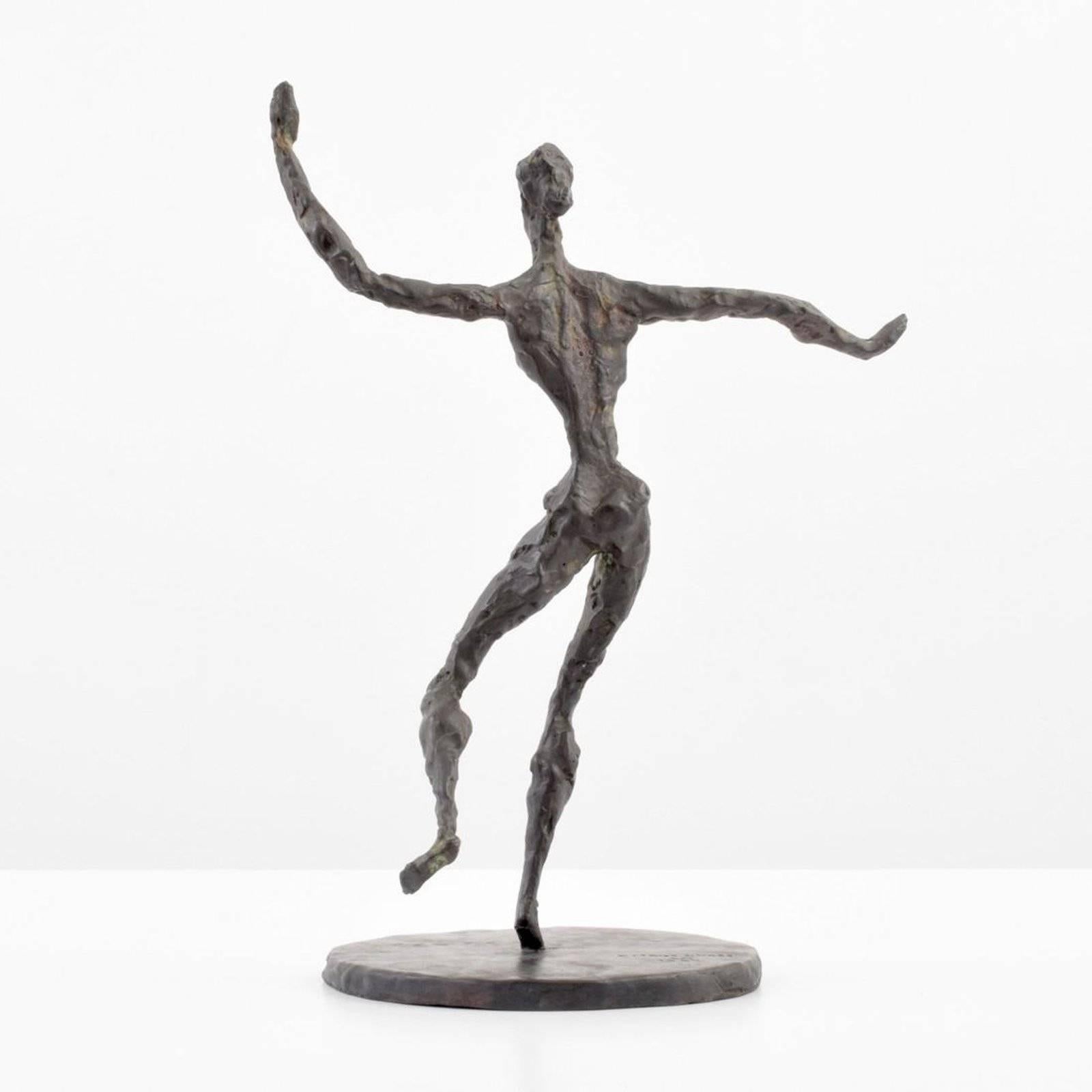 Chaim Gross Bronze Figural Sculpture For Sale 2