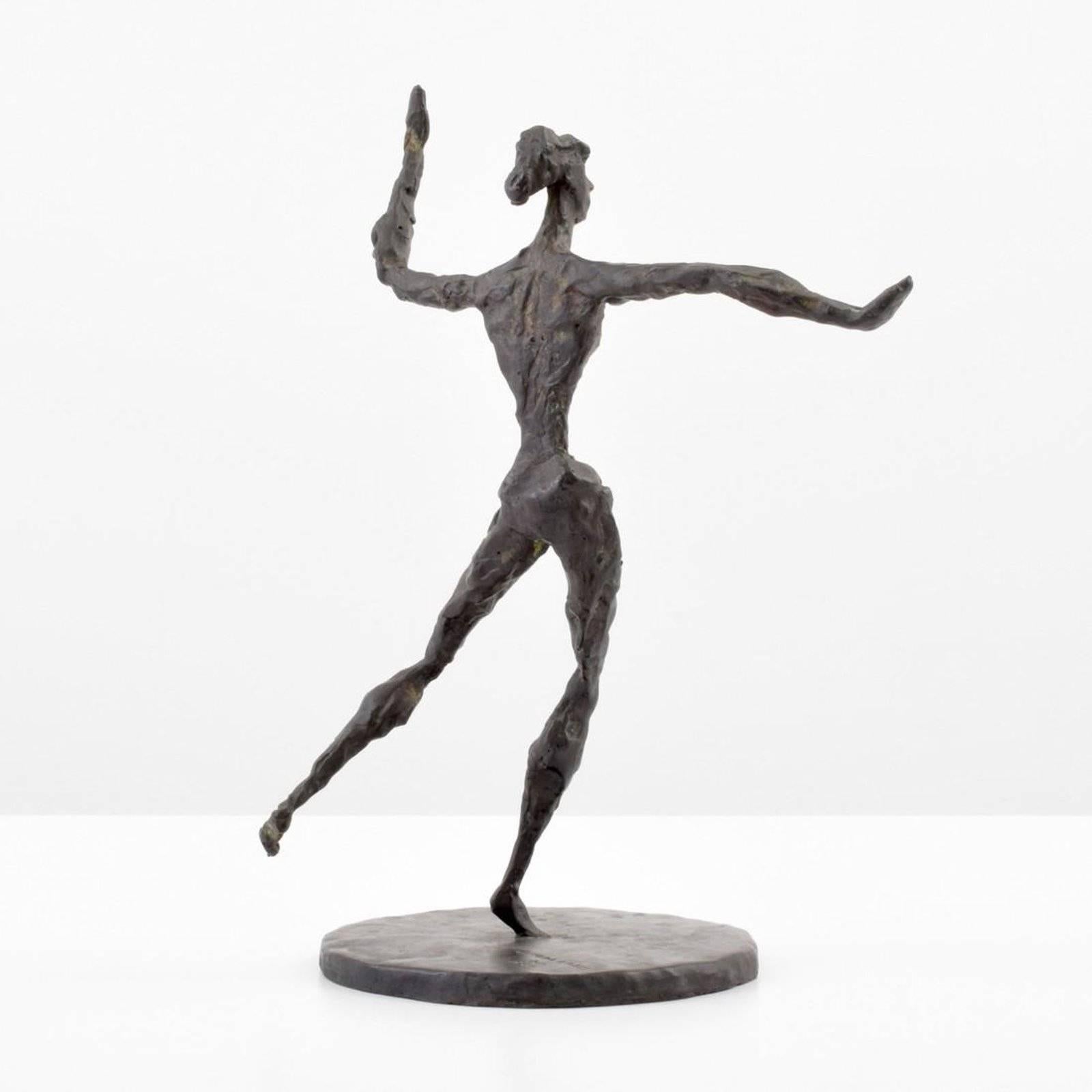 Chaim Gross Bronze Figural Sculpture For Sale 3