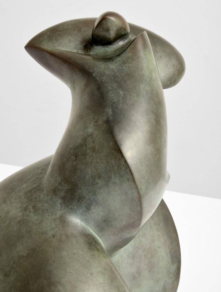 Large Dominique Polles Abstract Bronze Sculpture For Sale at 1stDibs ...