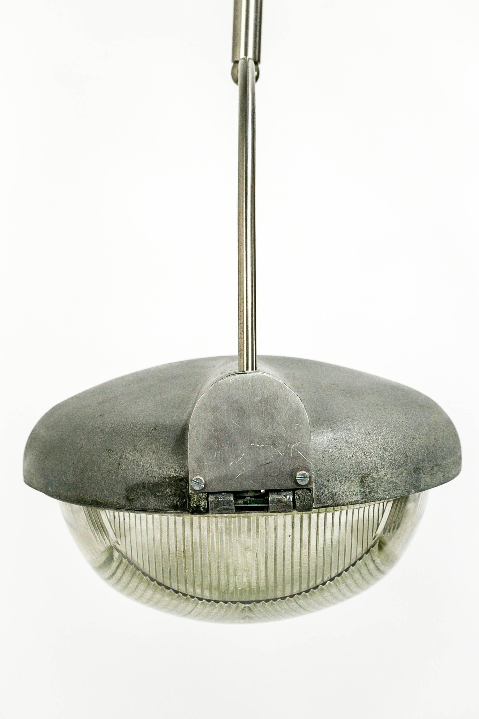 Aluminum Vintage Street Light Pendant with Unique Stem