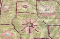 Antigua alfombra turca Ushak, circa 1880s