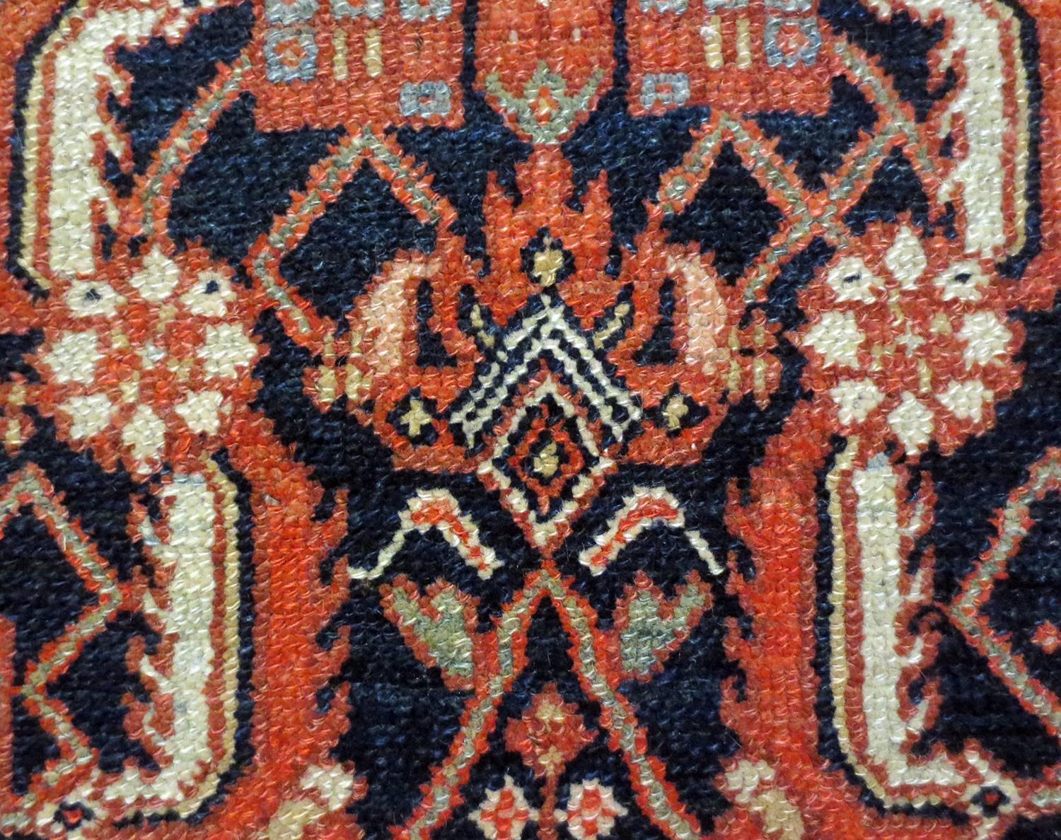 Late 19th Century Antique Karabagh Gallery Size Runner, circa 1890s For Sale
