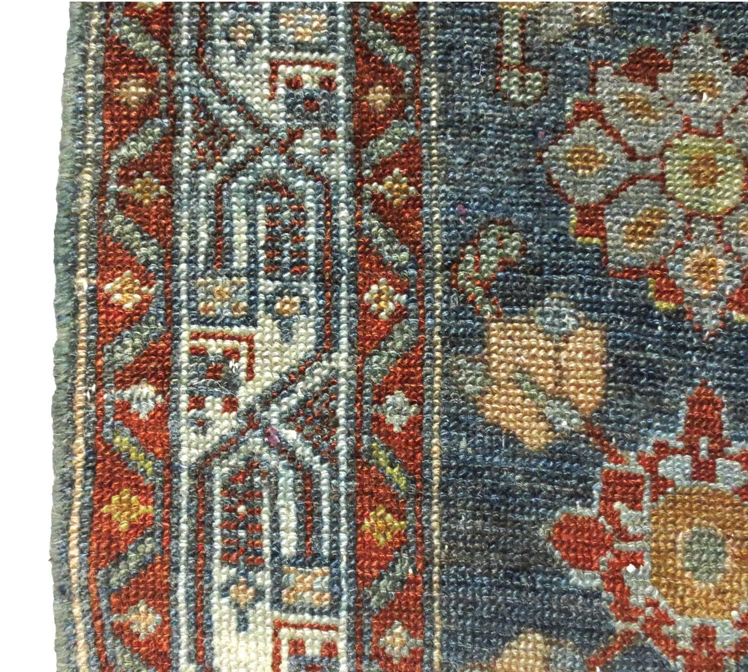 20th Century Antique Malayer Runner, circa 1900s For Sale