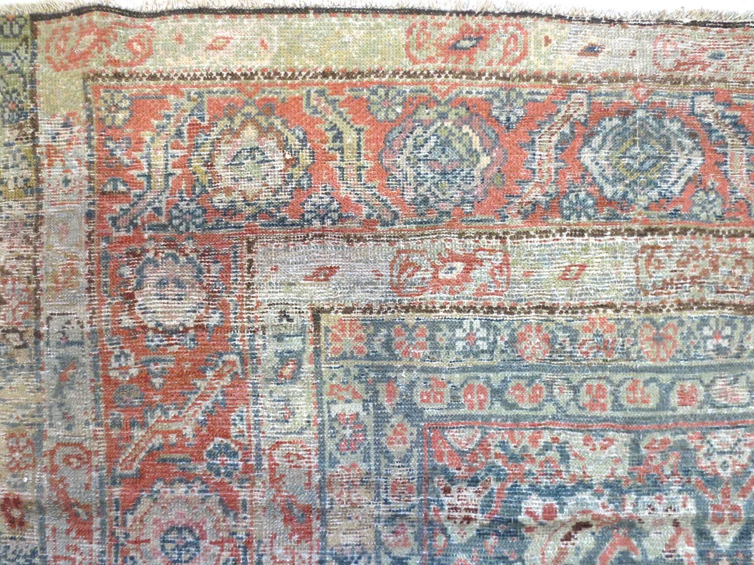 Antique Persian Malayer Runner, circa 1880s In Good Condition In Los Angeles, CA