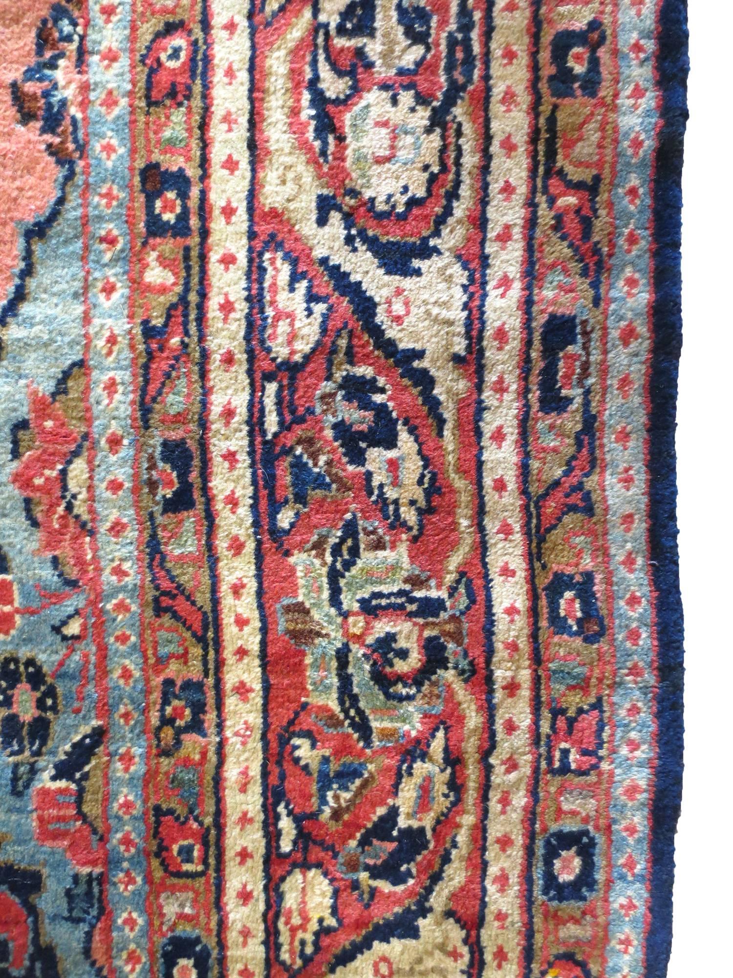 Wool Vintage Bakhtari, circa 1930s For Sale