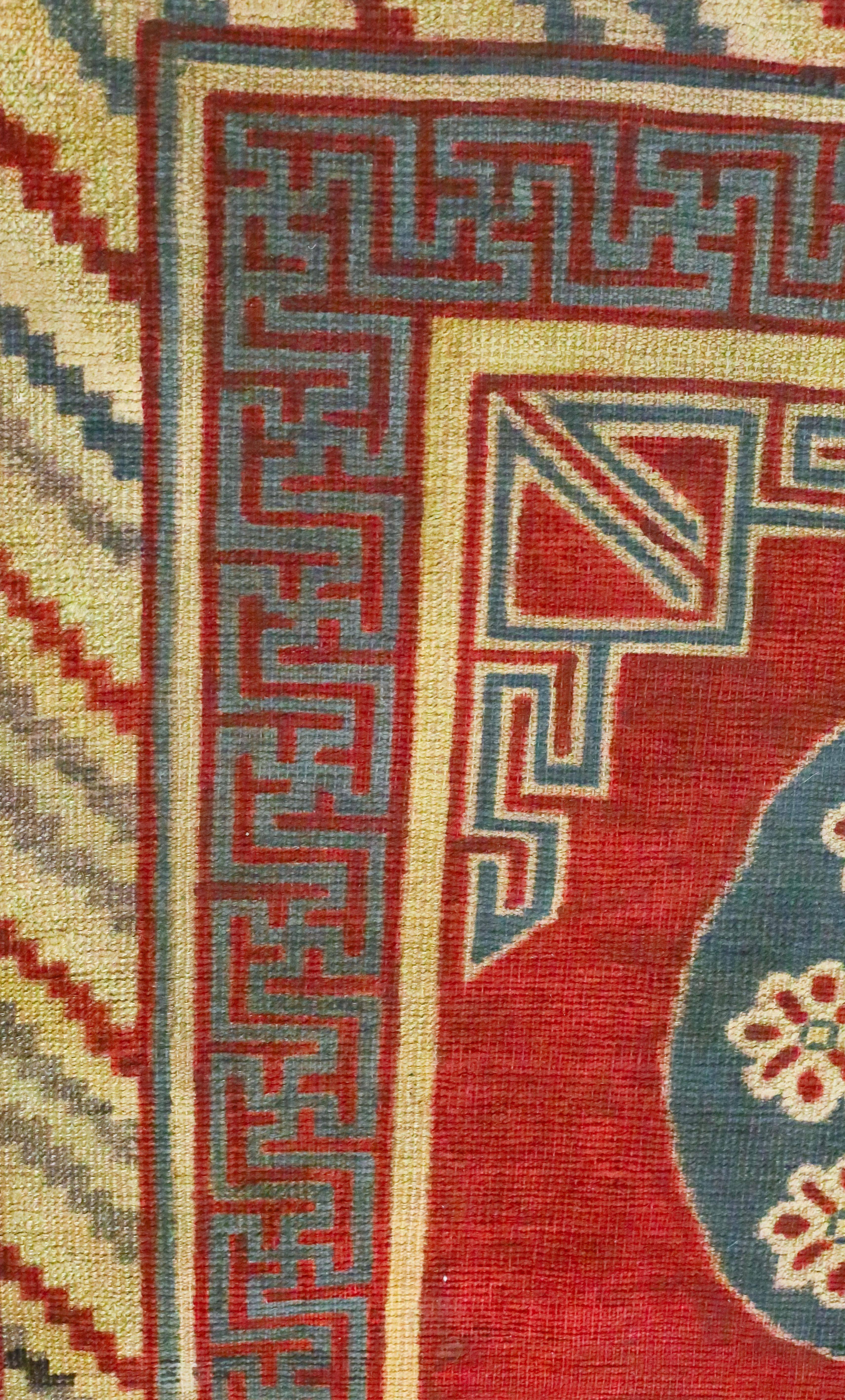 20th Century Antique Samarkand Rug, circa 1900s For Sale