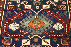 Antique Caucasian Kazak Runner, circa 1870s