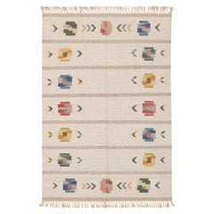 Tapis Kilim scandinave vintage, vers les années 1950