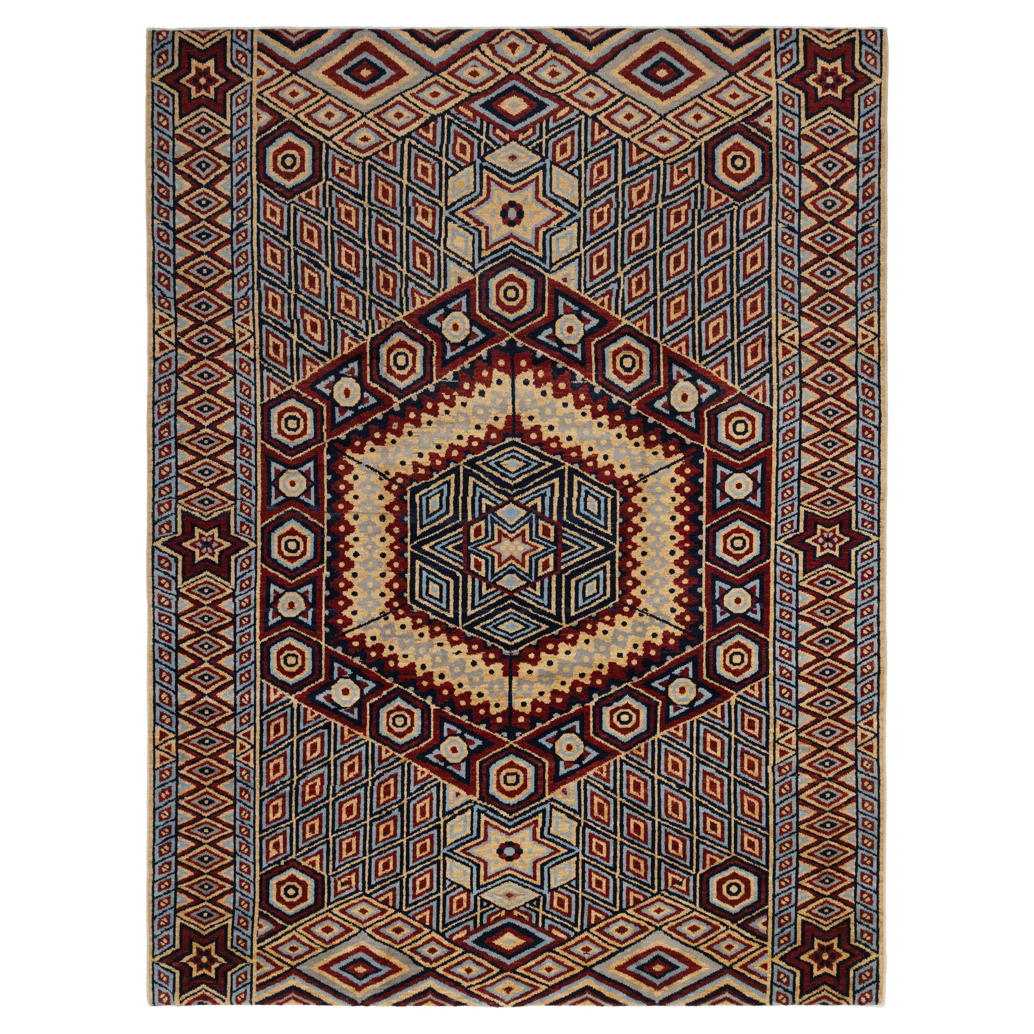Afghan Red Traditional Rug