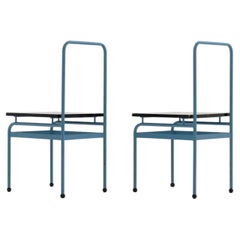 Chair pair by J.J.P. Jacobus Johannes Pieter Oud for the Weissenhofsiedling