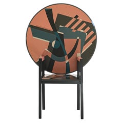 48 Table et chaise « Zabro » d’Alessandro Mendini, par « Divisione Nuova Alchimia », 1984