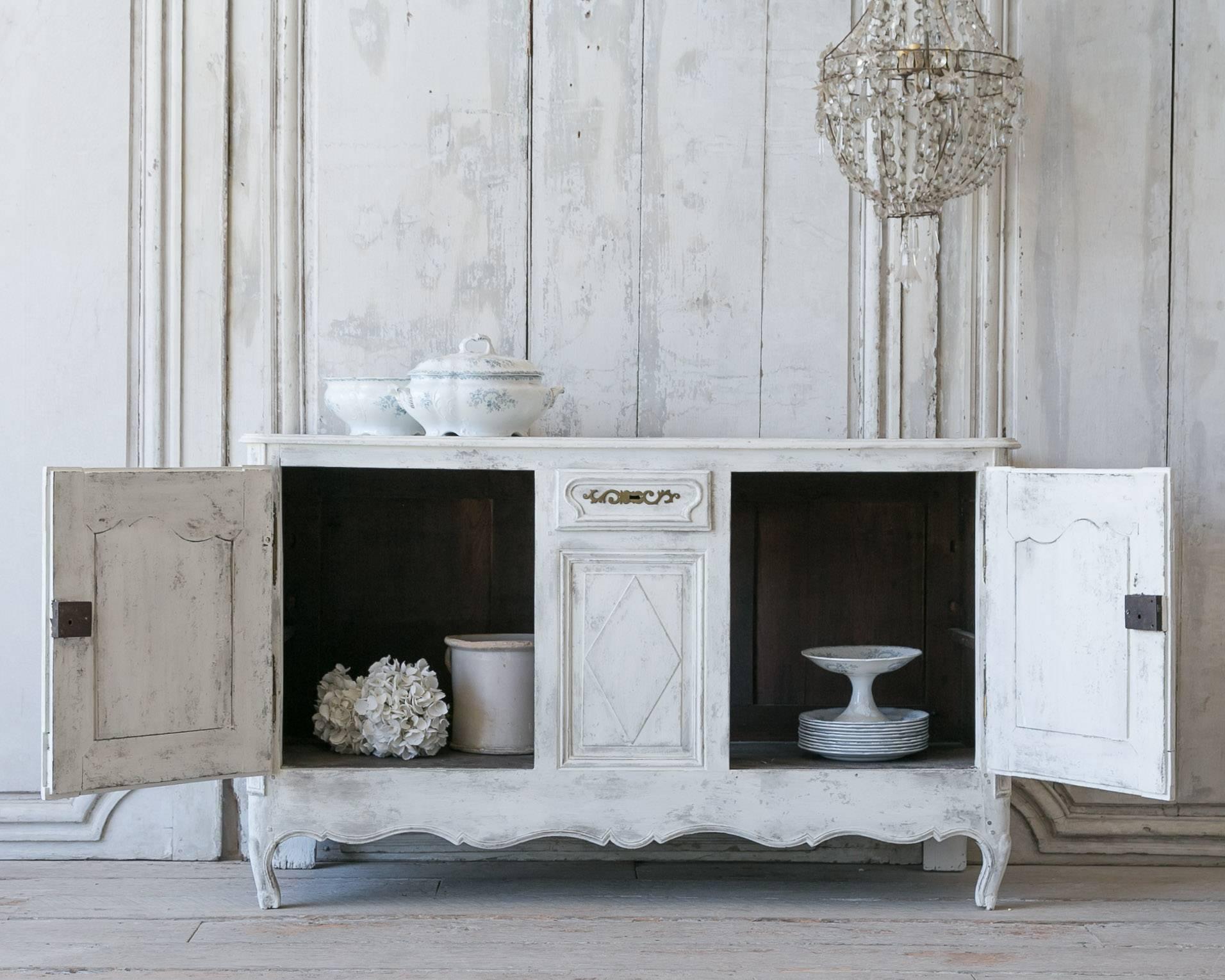 Belgian Antique Louis XV Style Sideboard