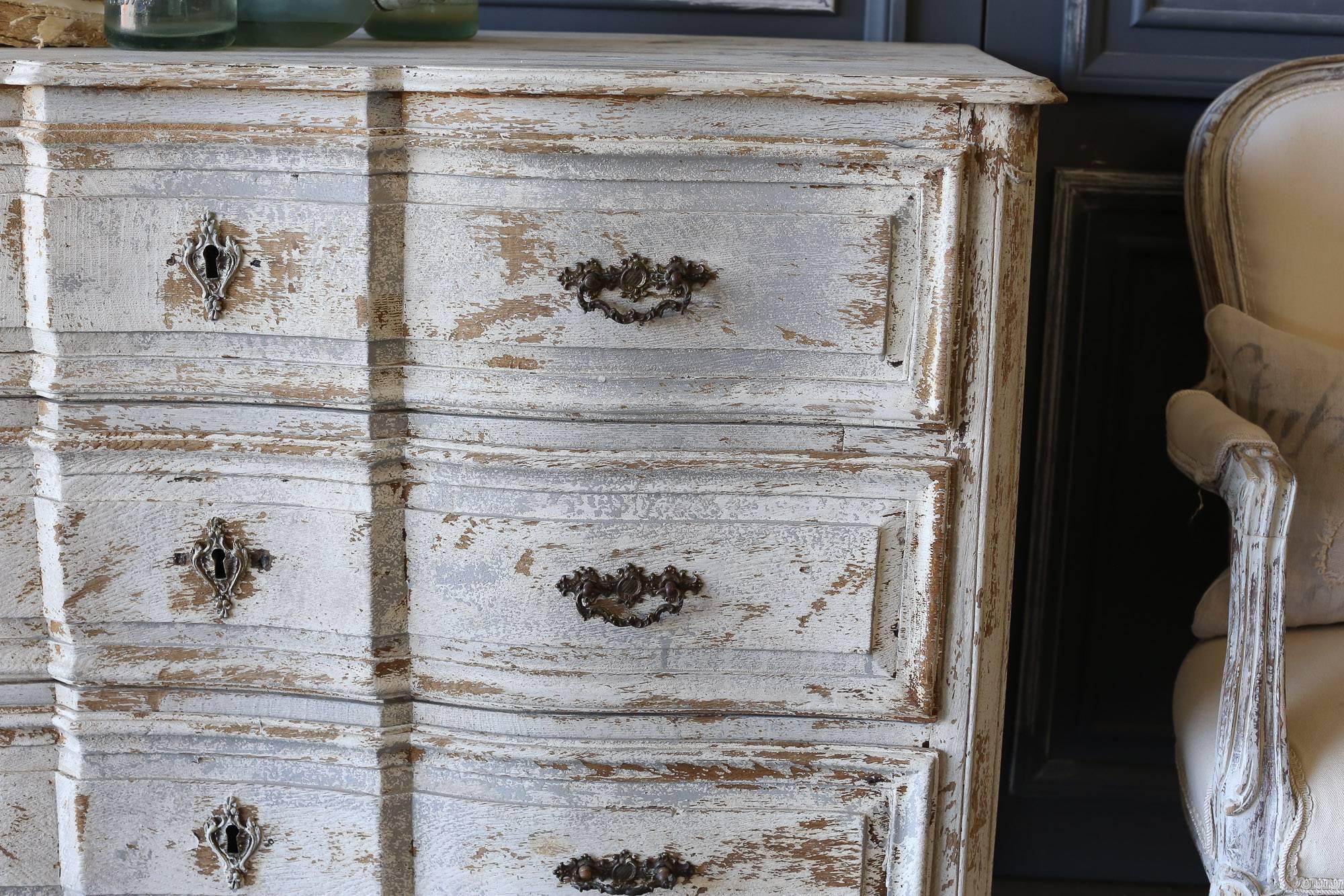 Antique French Louis XV Commode, 1820 For Sale 2