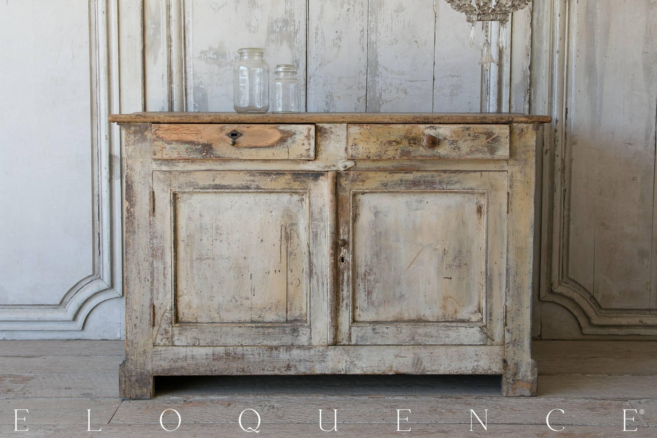 Late 19th Century Antique French Store Counter, circa 1880