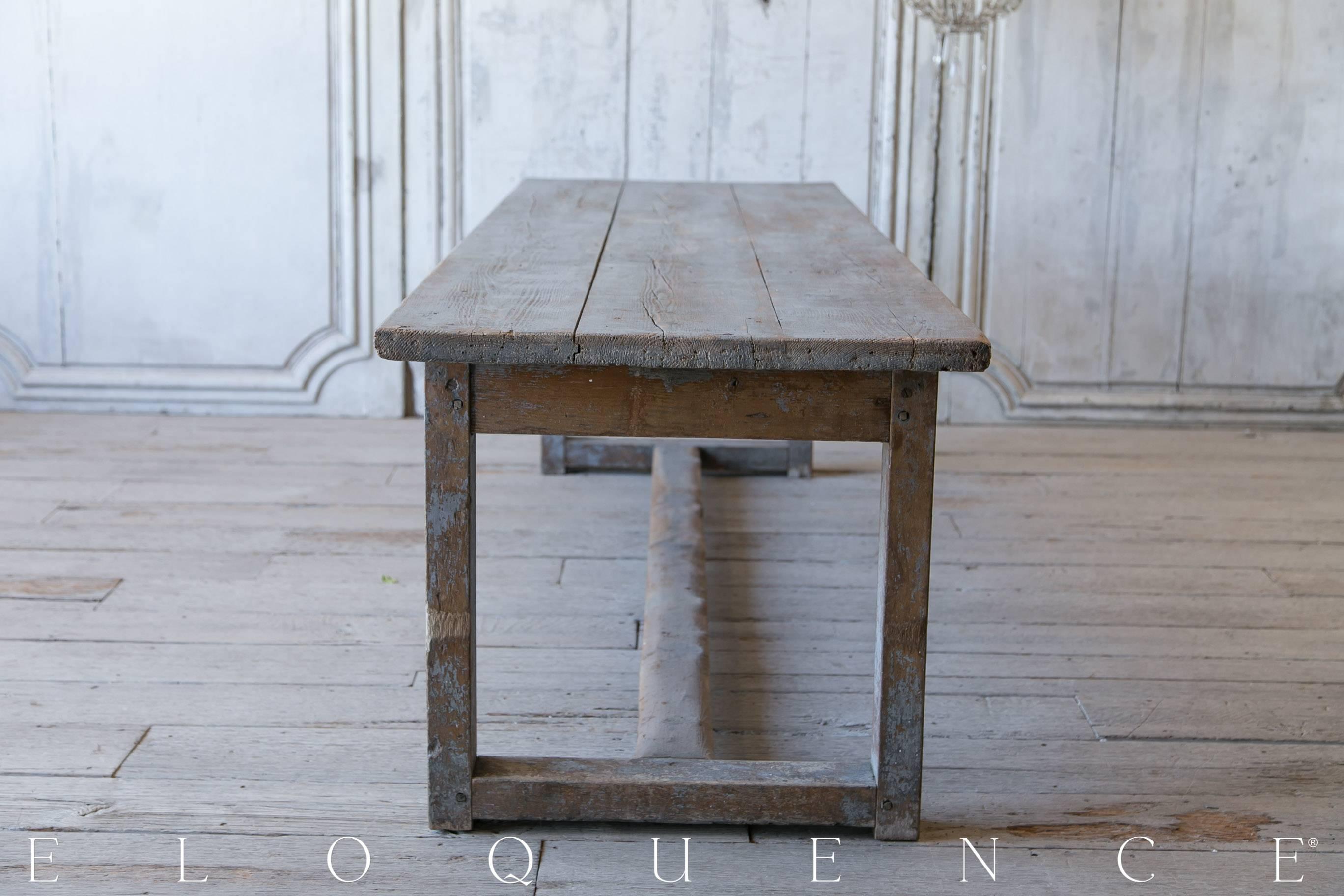 Antique French Farm Table 2