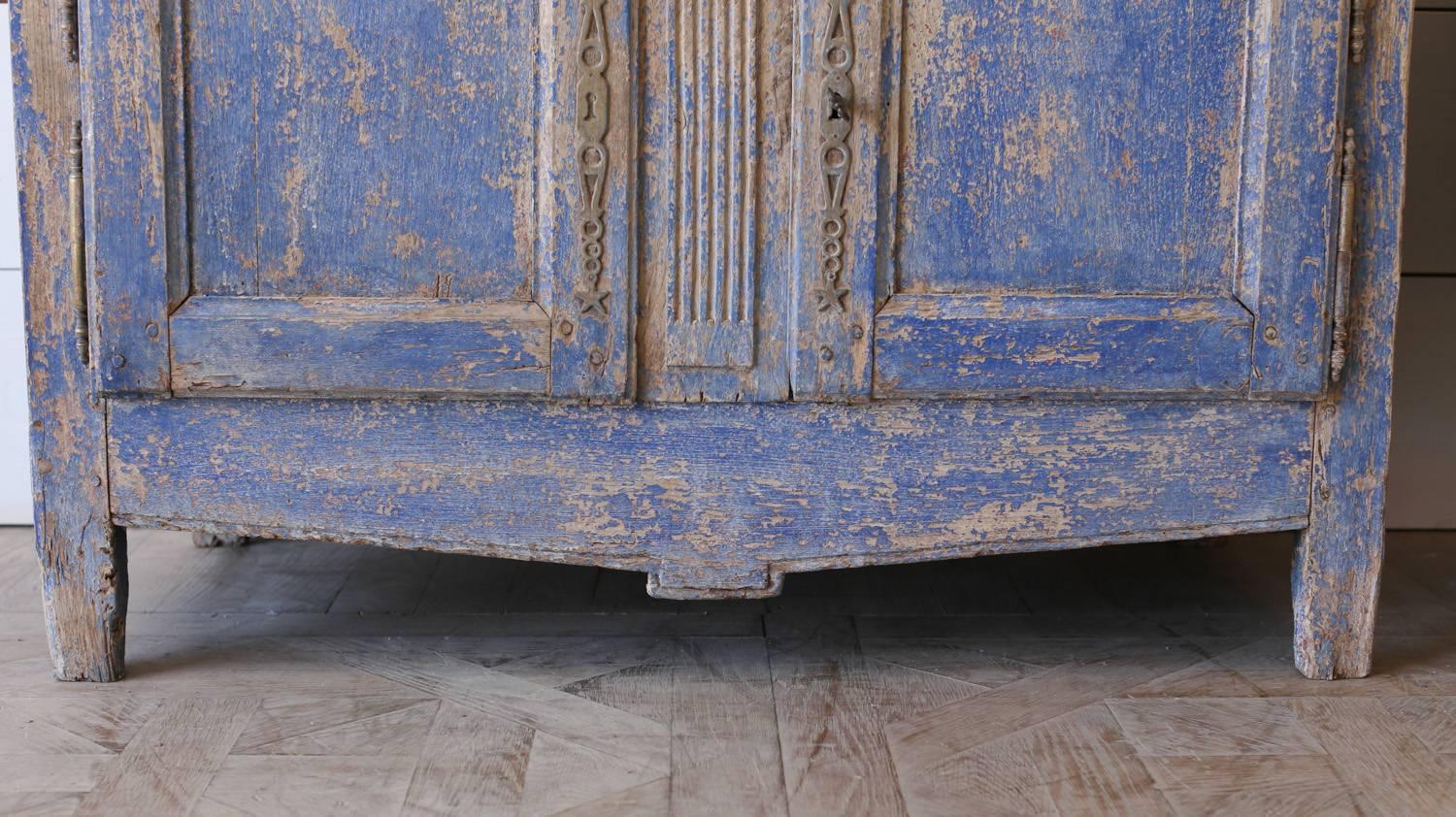 Painted Antique Cupboard, 1800