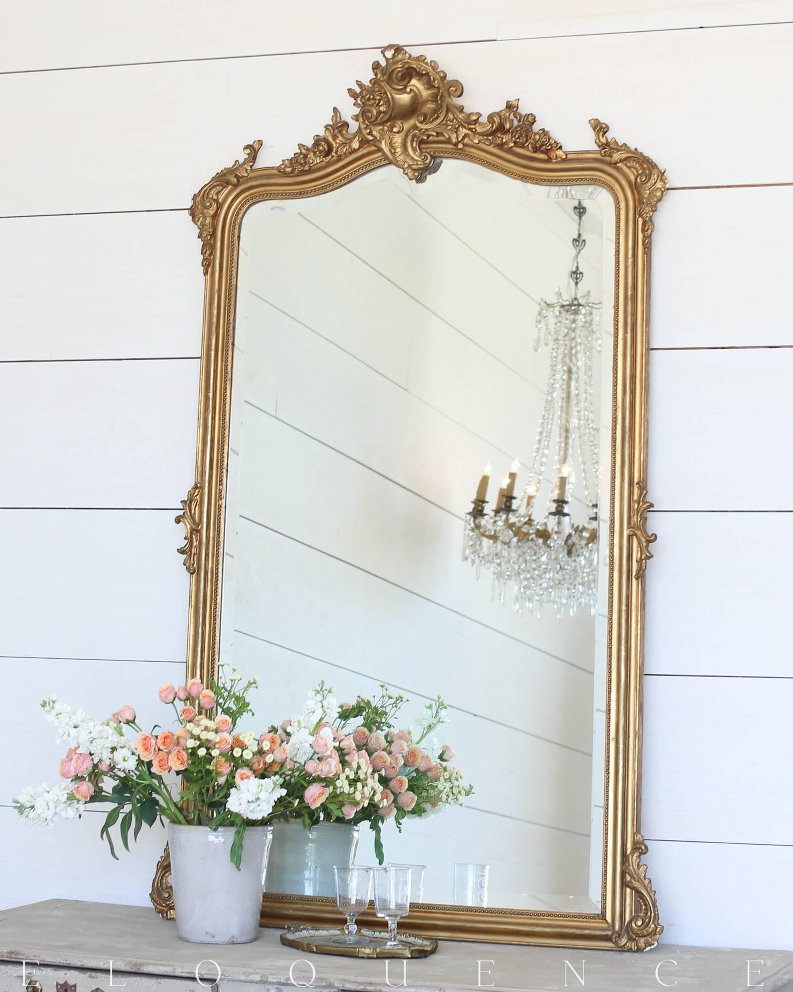 antique gilded mirrors
