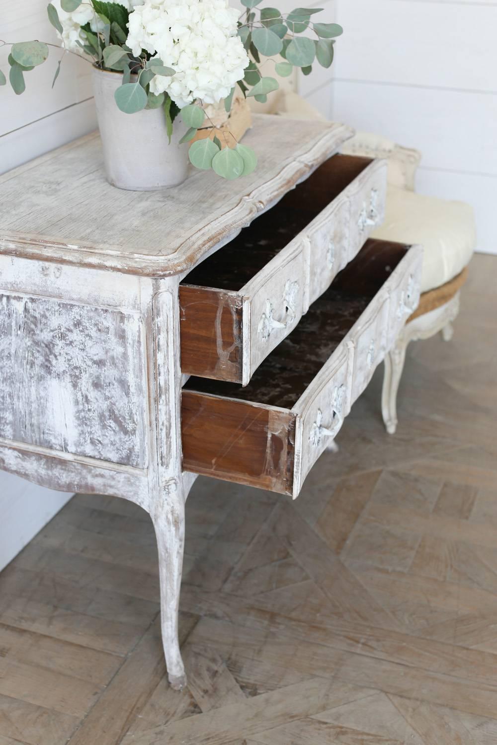 Wood Delicate Antique French Commode