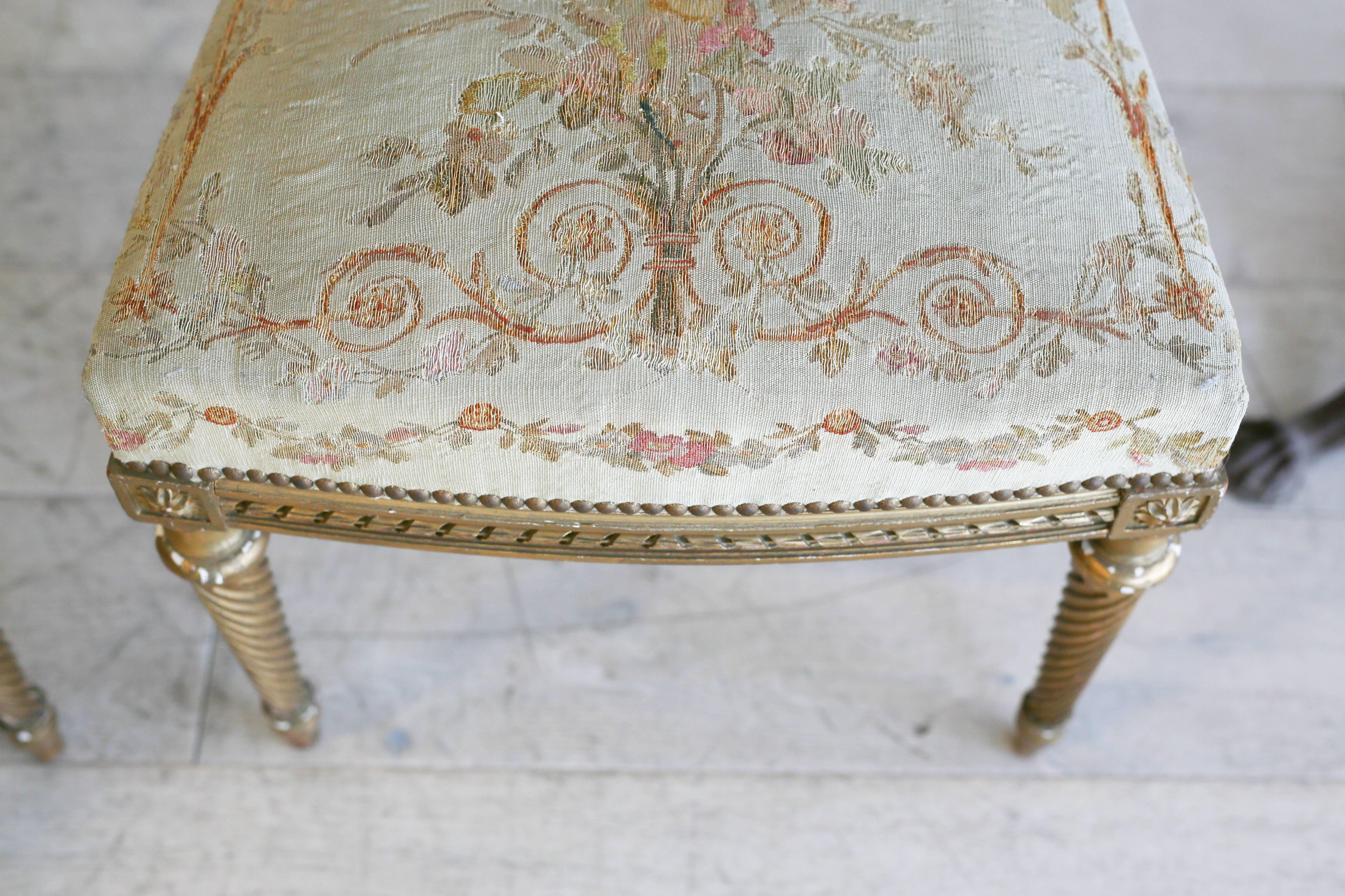 19th Century Vintage Louis XVI Side Chairs 1