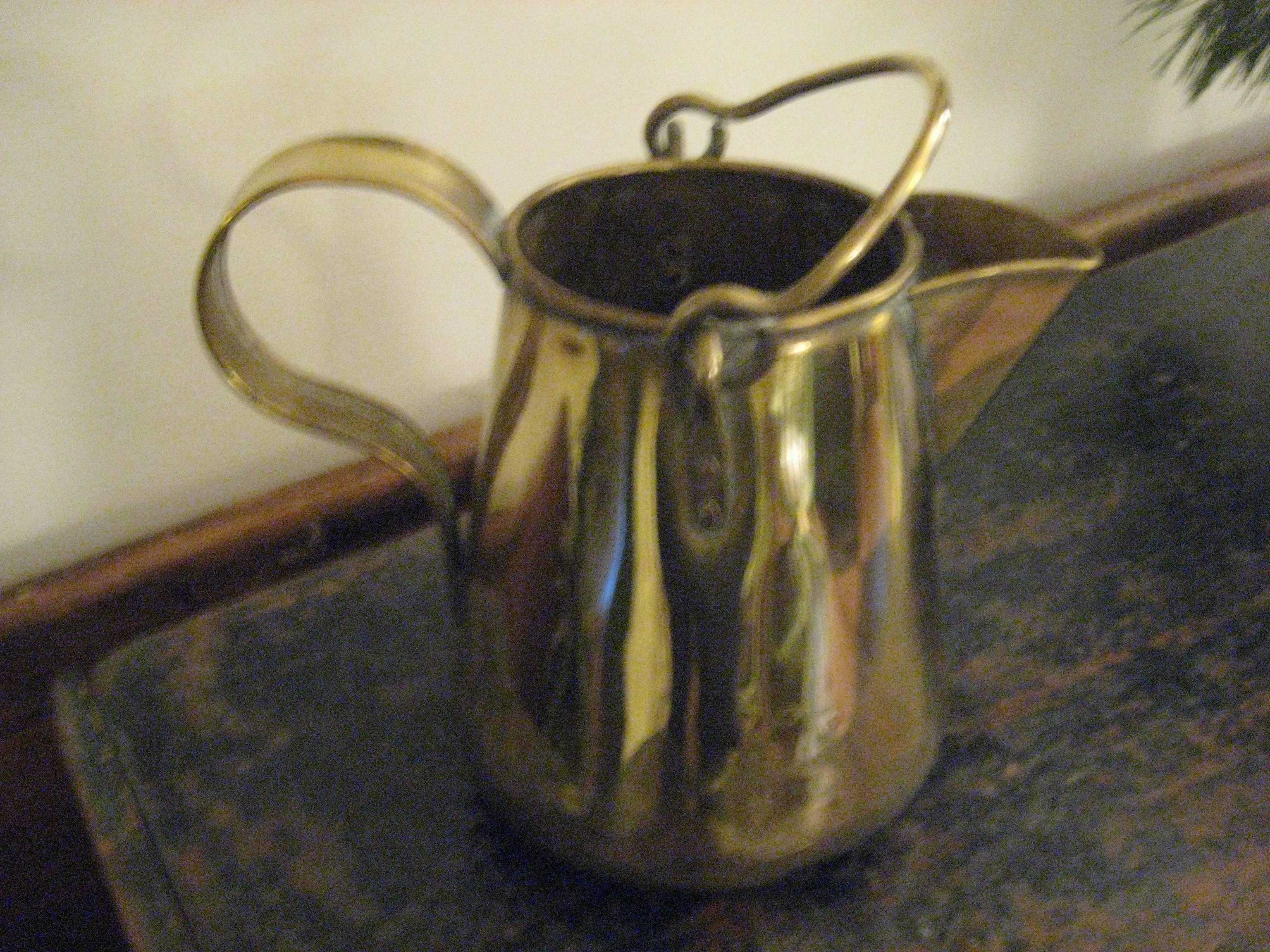 19th Century Brass Pitcher For Sale