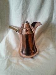 Copper and Brass Coffee Pot