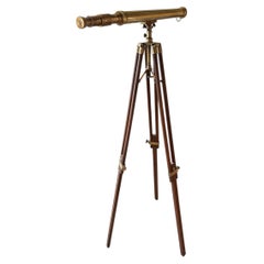 Reproduction Telescope in Brass from Thos J Evans (London)