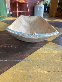 Antique Wood Trencher Bowl c. 1880