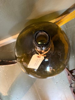19th c. Blown Glass Demijohn Bottle