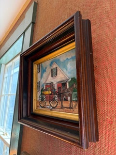 Oil Painting of “Nantucket Hook & Ladder” Fire Department by Kolene Spicher