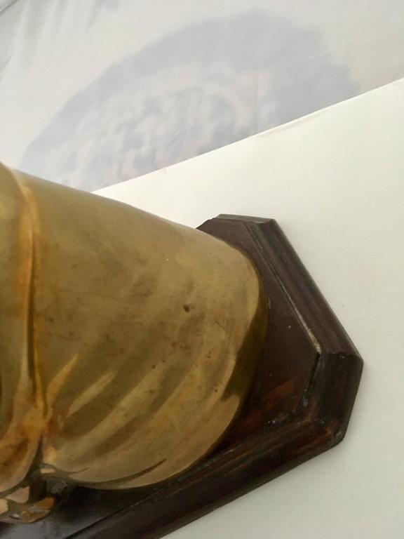 Art Deco Brass Sculpture of a Whippet at 1stDibs