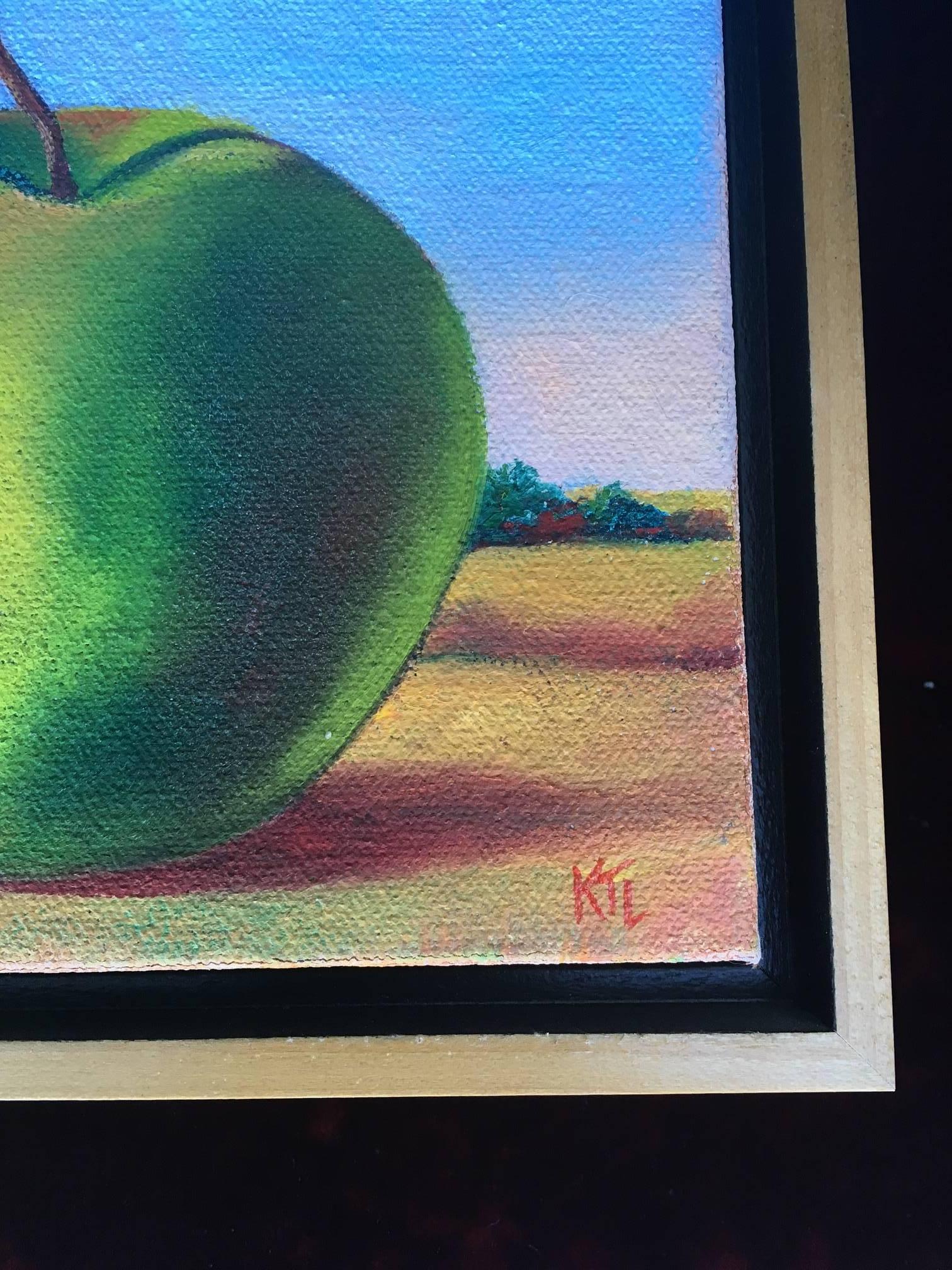 American Nantucket Still Life with an Apple by Katie Trinkle Legge, circa 2002 For Sale