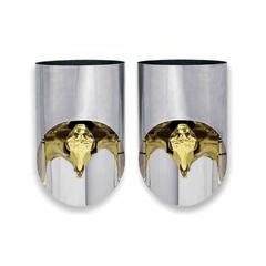 A Pair of "Totem" Sconces by Maria Pergay 10
