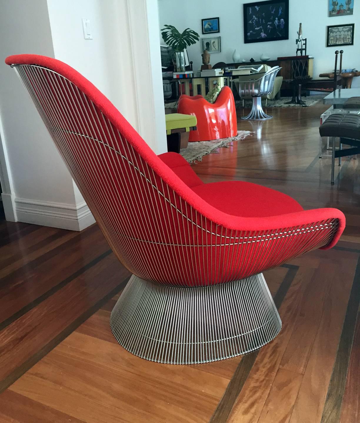American Pair of Lounge Chairs by Warren Platner for Knoll