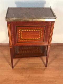 French Louis XVI Marquetry Side Table, Paris, circa 1770