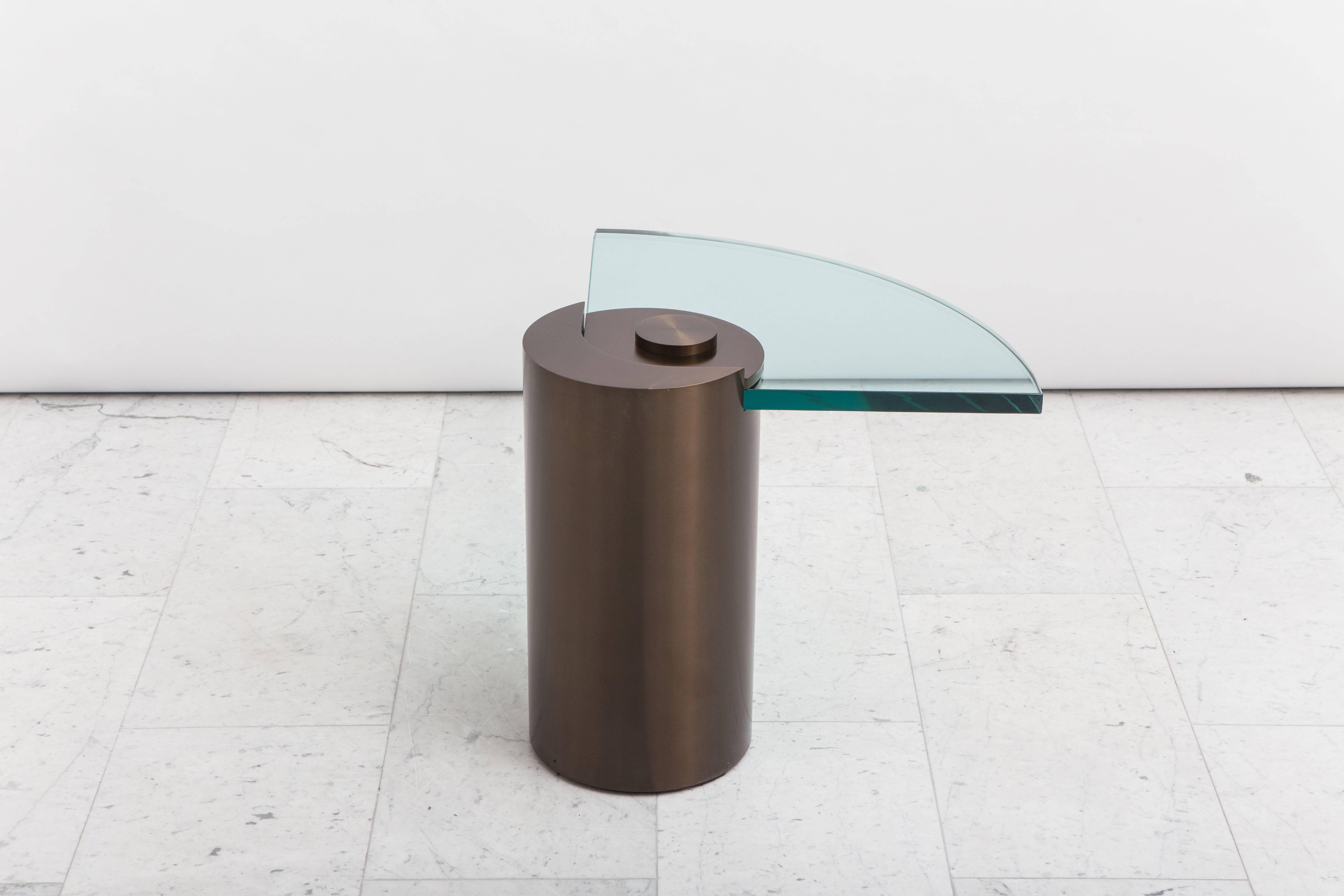 Karl Springer LTD, Royal Bronze Sculpture Leg Table, 2016 In Excellent Condition For Sale In New York, NY