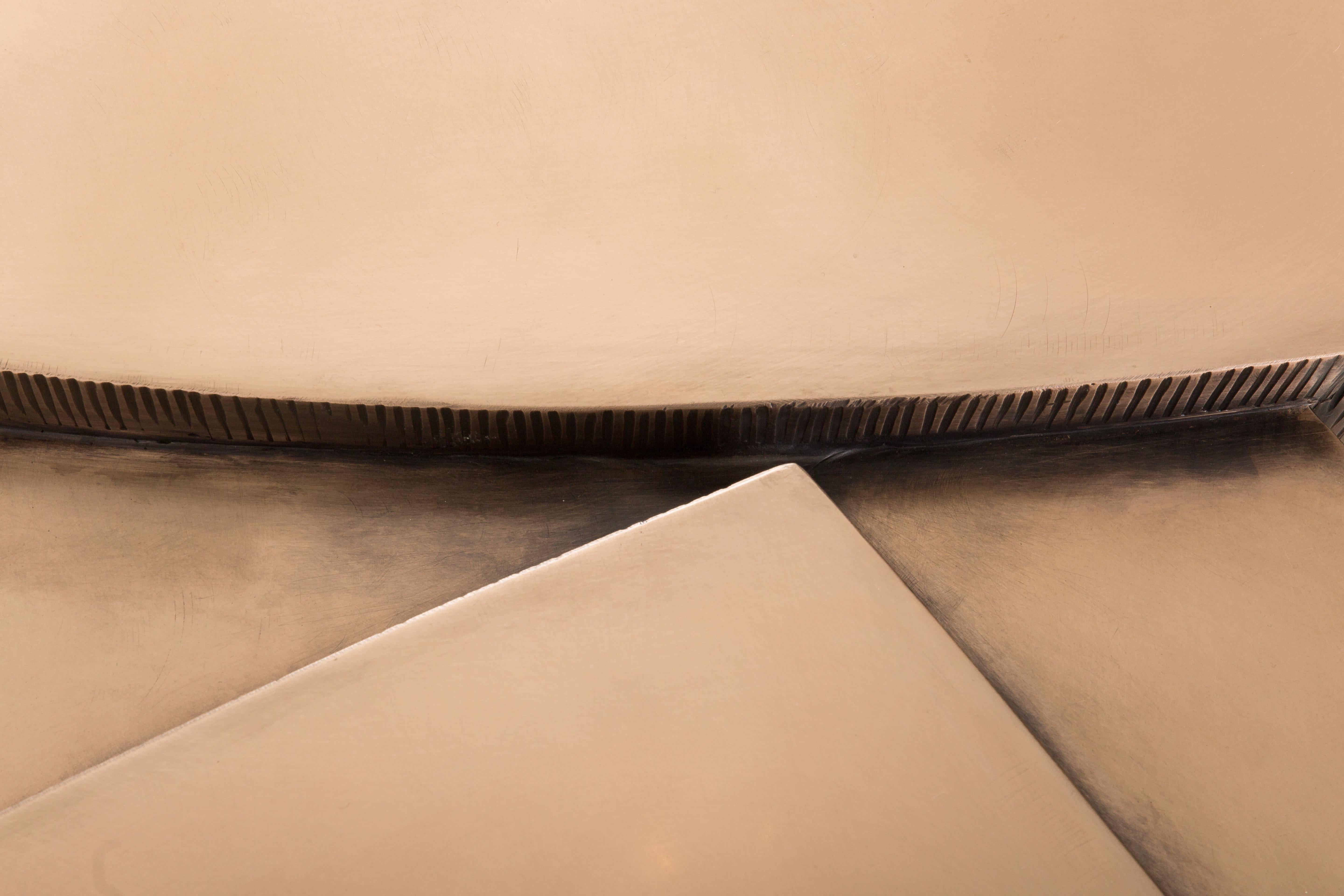 Américain Gary Magakis, table basse en bronze, États-Unis, 2016 en vente