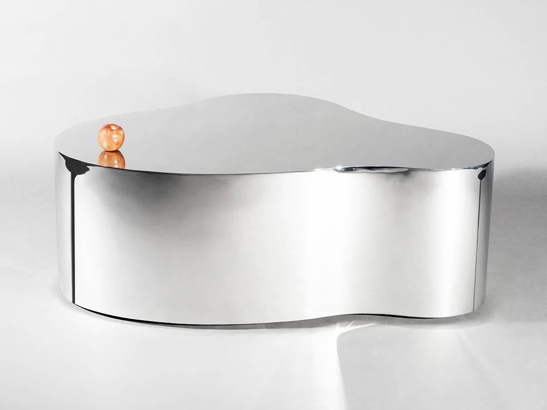 Table basse de forme libre Karl Springer LTD, États-Unis, 2015 Excellent état - En vente à New York, NY
