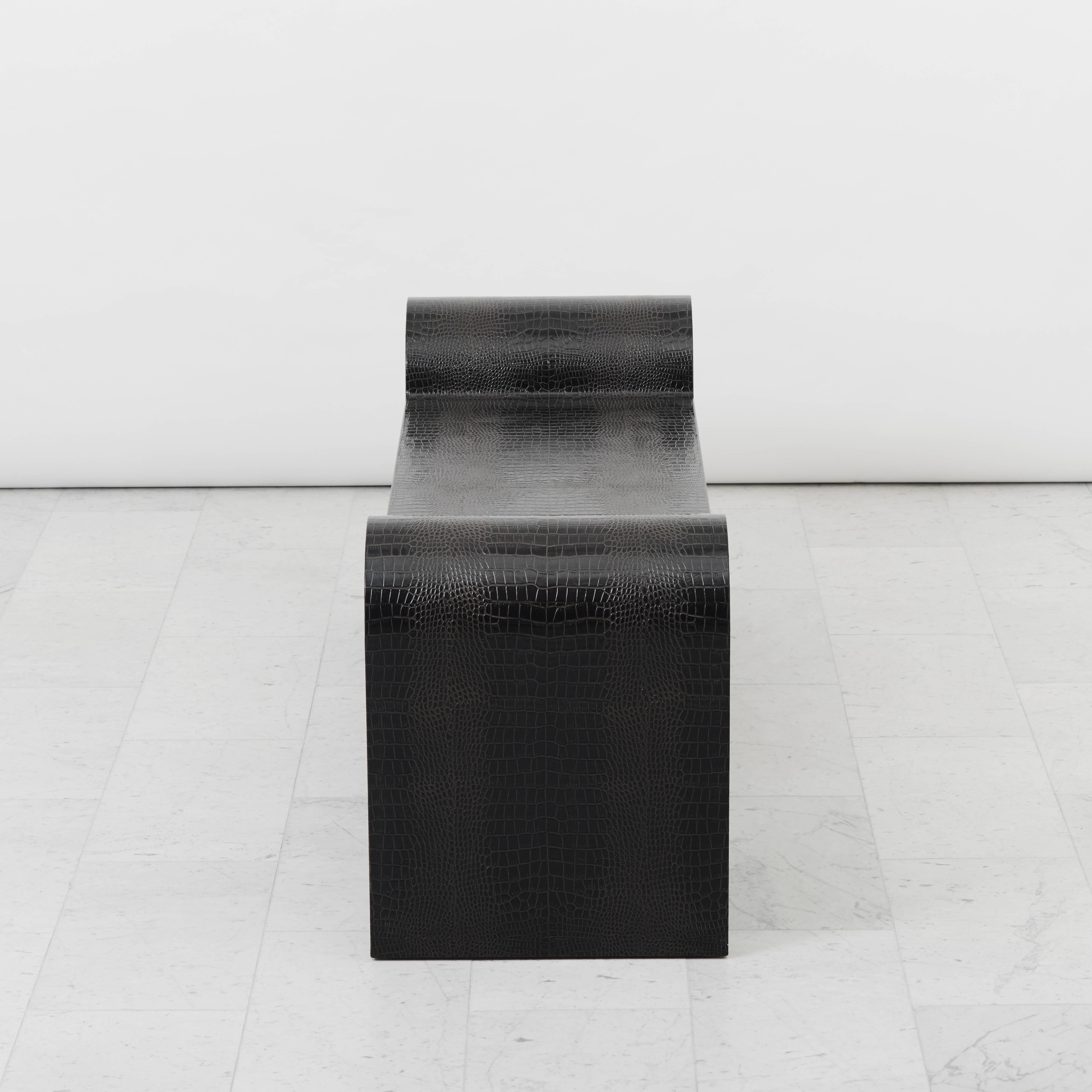 Banc de sculpture Karl Springer Ltd, États-Unis, 2016 Excellent état - En vente à New York, NY