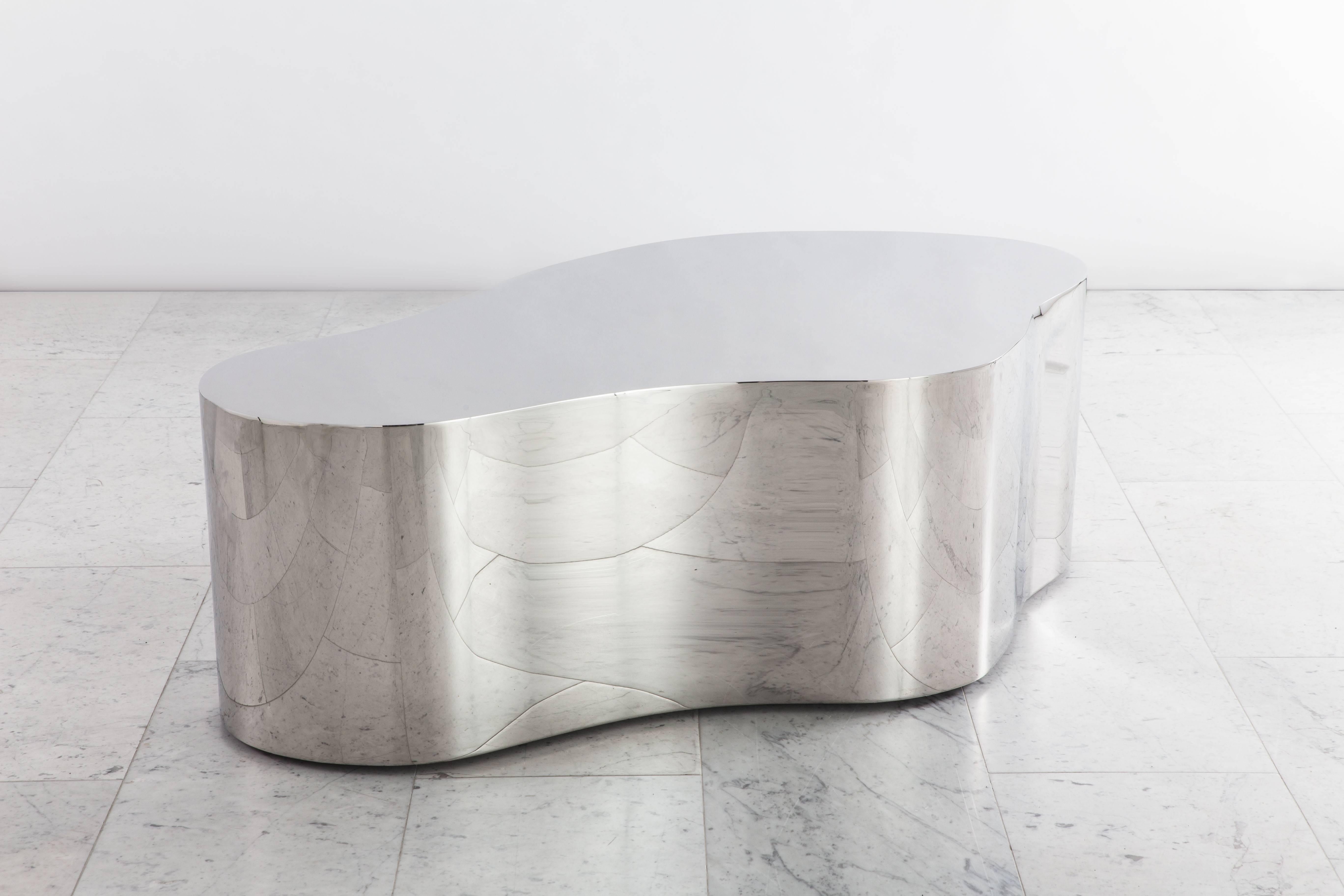 Table basse de forme libre B de Karl Springer LTD, États-Unis, 2016 Excellent état - En vente à New York, NY