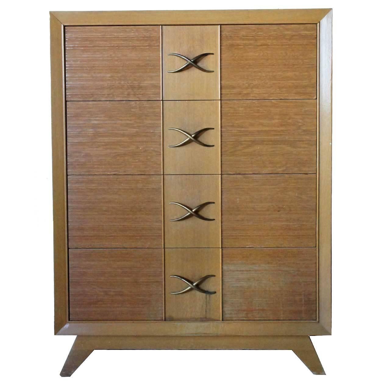 American Paul T. Frankl for Brown Saltman Mid-Century Modern Chest of Drawers For Sale