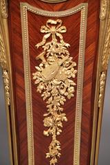 Late 19th Century Gilt Bronze-Mounted Pedestal by Joseph Zwiener